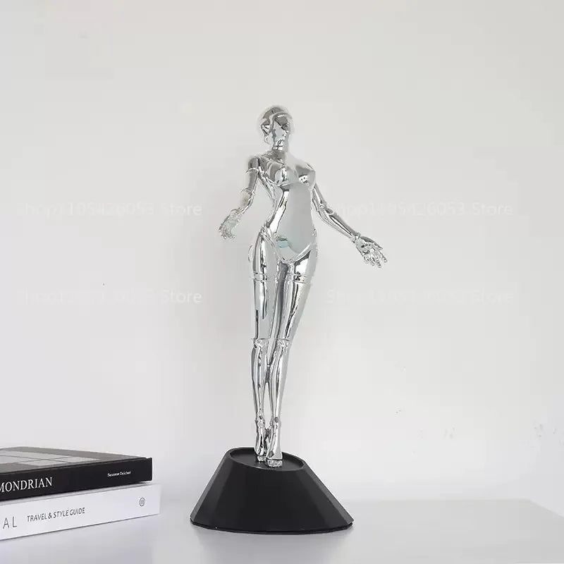 Modern Luxury Muse Figure Statue Tabletop Ornament for Home Decor