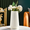 Modern Plastic Flower Vase Tabletop Ornament for Home Decor