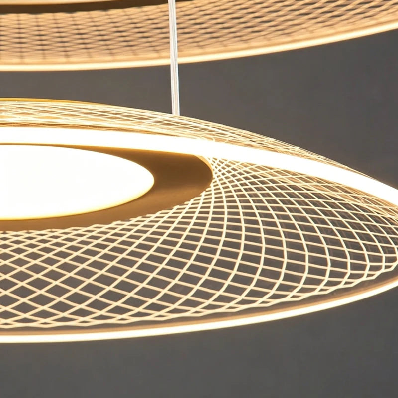 Modern Acrylic Pendant Light for Living Room Dining Table Chandelier LED Hanging Lamp Home Decor Easy Installation
