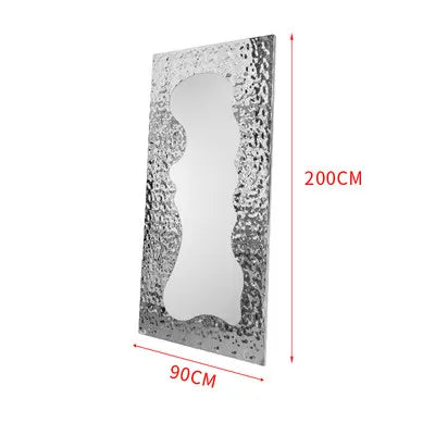 Modern Luxury Full Body Standing Floor Mirror for Living Room