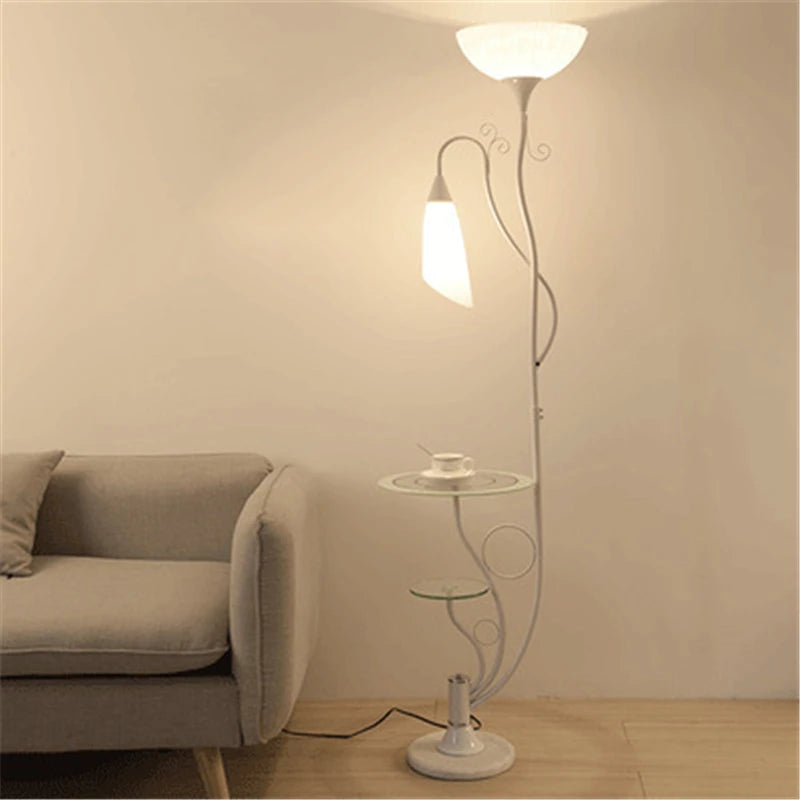Modern Nordic LED Flower Floor Lamp for Living Room Bedroom Study