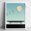 Modern Architecture Canvas Wall Art Print for Living Room