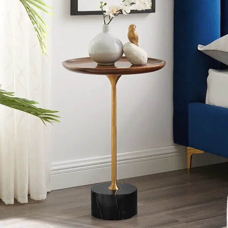 Creative Coffee Table High Narrow Sofa End Table Bedroom Mobile Night Table Balcony Desk Modern Versatile Nightstand
