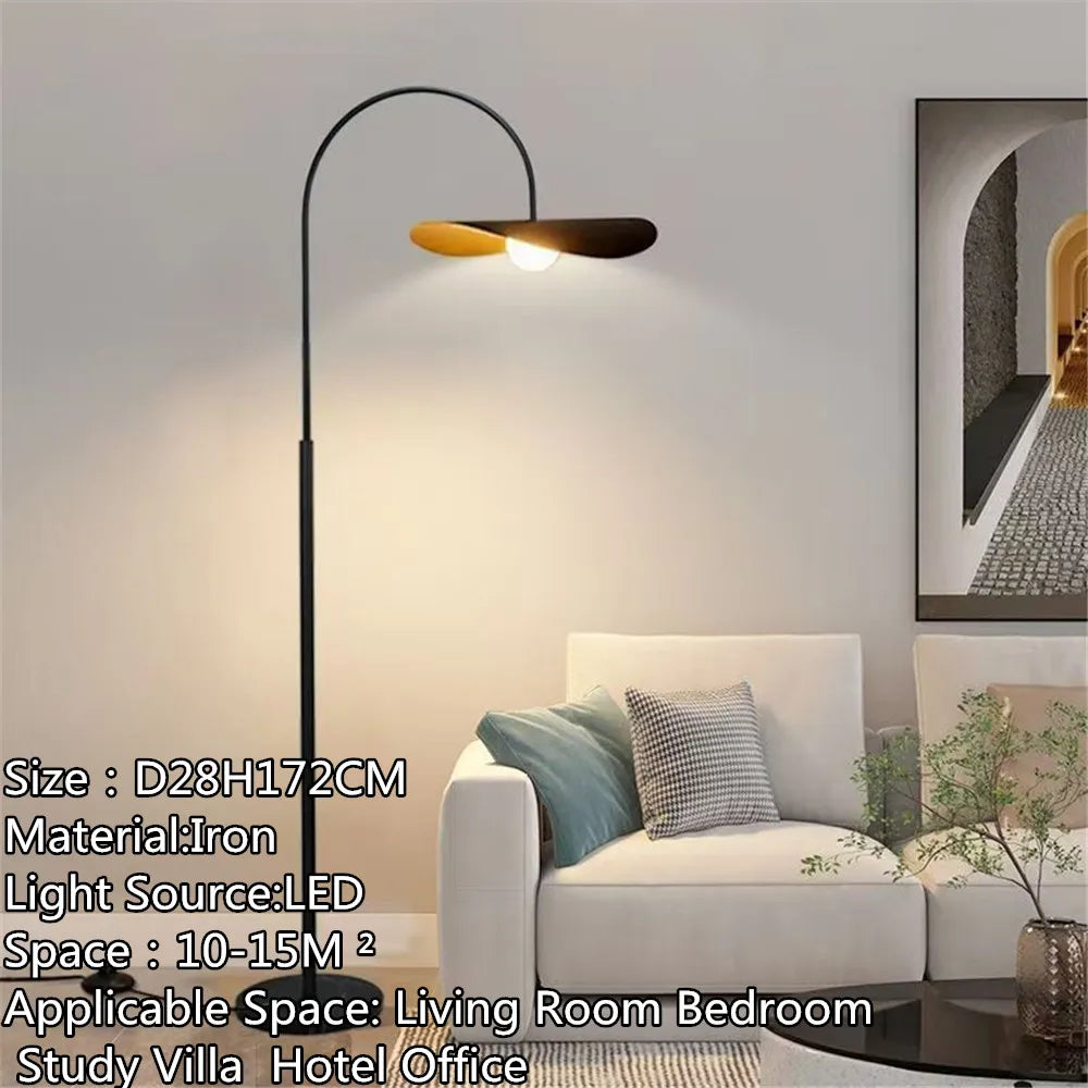 Modern Art Multicolor Glass LED Floor Lamp for Living Room Bedroom