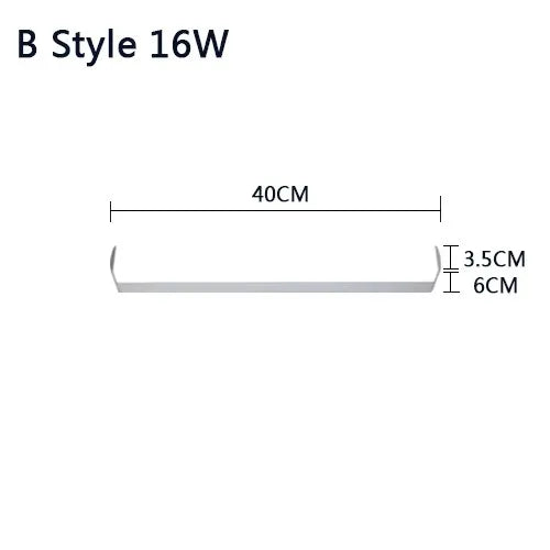 Simple Bathroom Wall Lamps Acrylic Lampshade Nordic Dressing Table Mirror Sconce Lights LED Home Decor Easy Installation Lustres