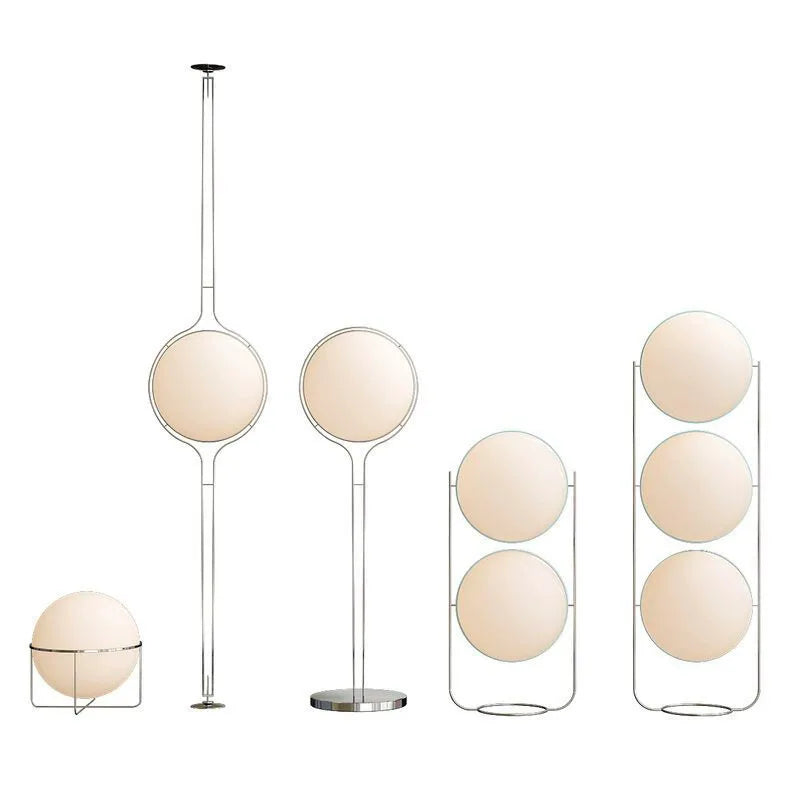 Nordic Minimalist Ball Bedside LED Floor Lamp Ceiling Chandelier Art Hanging Pendant Light Home Decor
