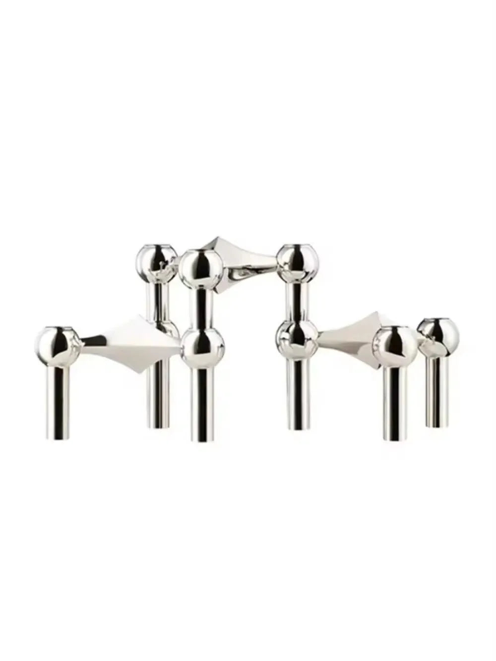 Modern Nordic Metal Molecular Candle Holder Centerpiece Tabletop Living Room Decor