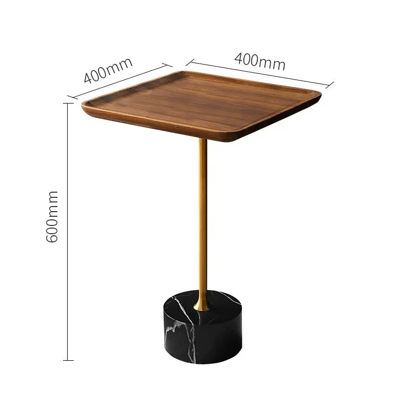 Creative Coffee Table High Narrow Sofa End Table Bedroom Mobile Night Table Balcony Desk Modern Versatile Nightstand