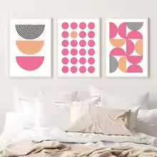 Minimalist Bauhaus Matisse Angel Canvas Wall Art Poster for Living Room