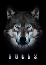 Modern Animal Motivational Canvas Painting Poster for Home Decor