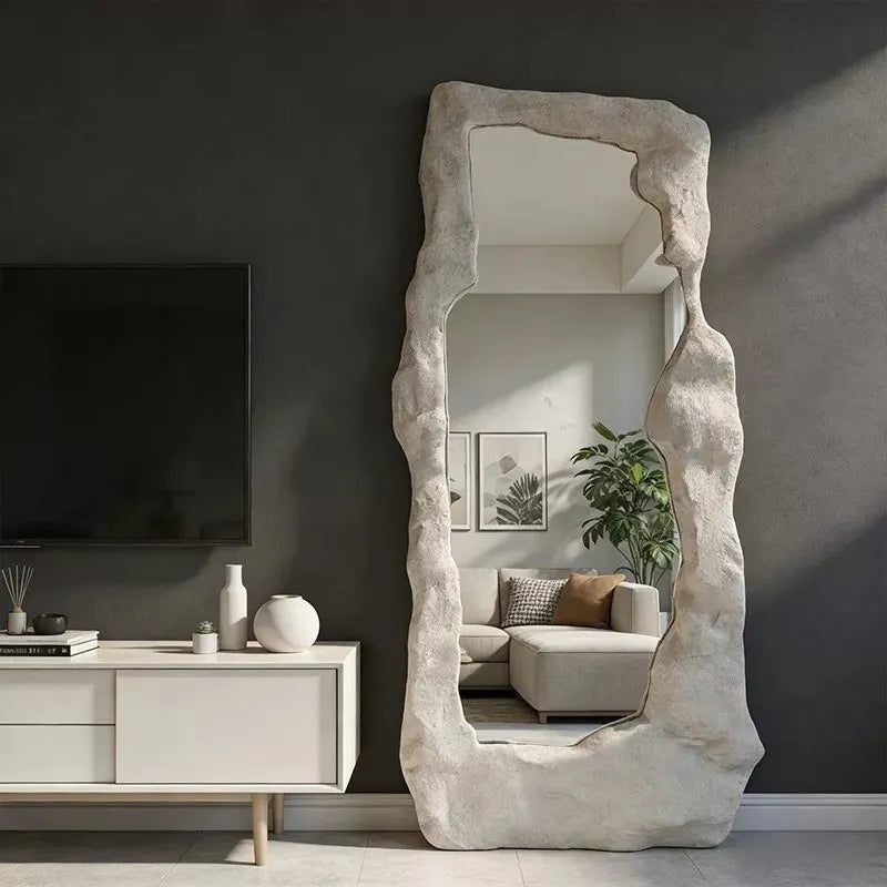 Modern Minimalist Full Length Floor Standing Mirror for Home Decor