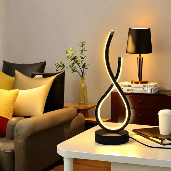Modern Minimalist Nordic Style Table Lamp Bedside Ambient Light