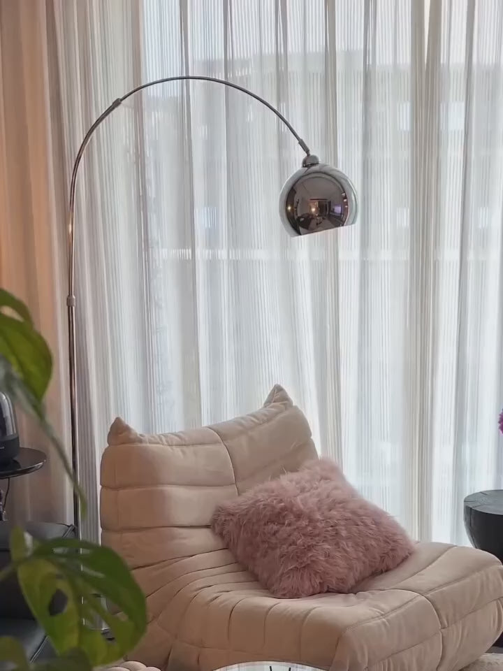 Modern LED E27 Dimmable Stainless Steel Floor Lamp