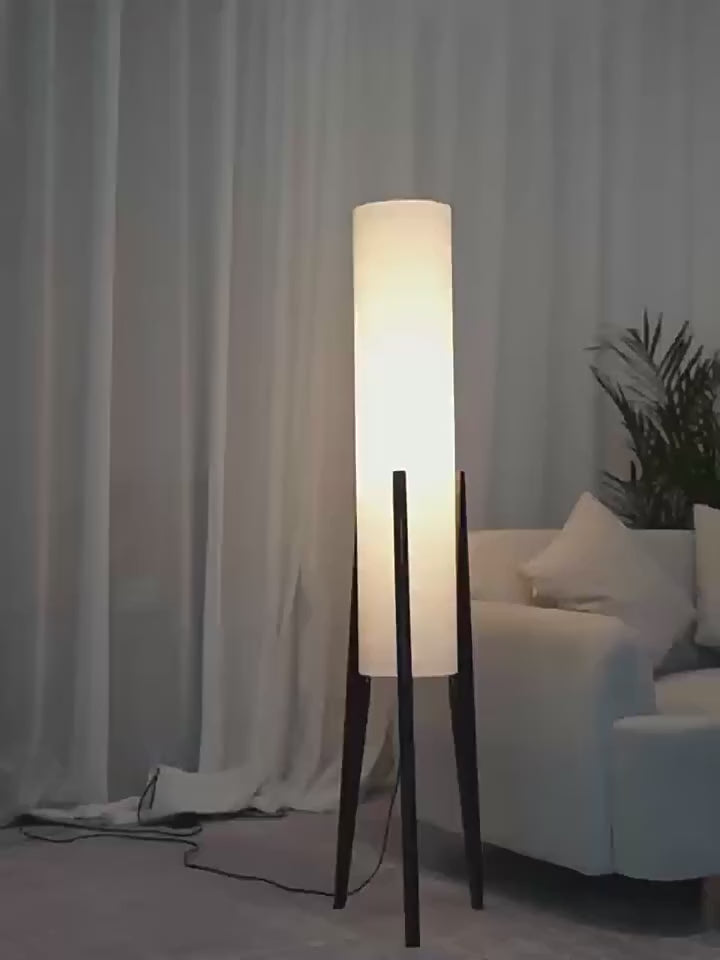 Modern Nordic Fabric Floor Lamp for Living Room Bedroom