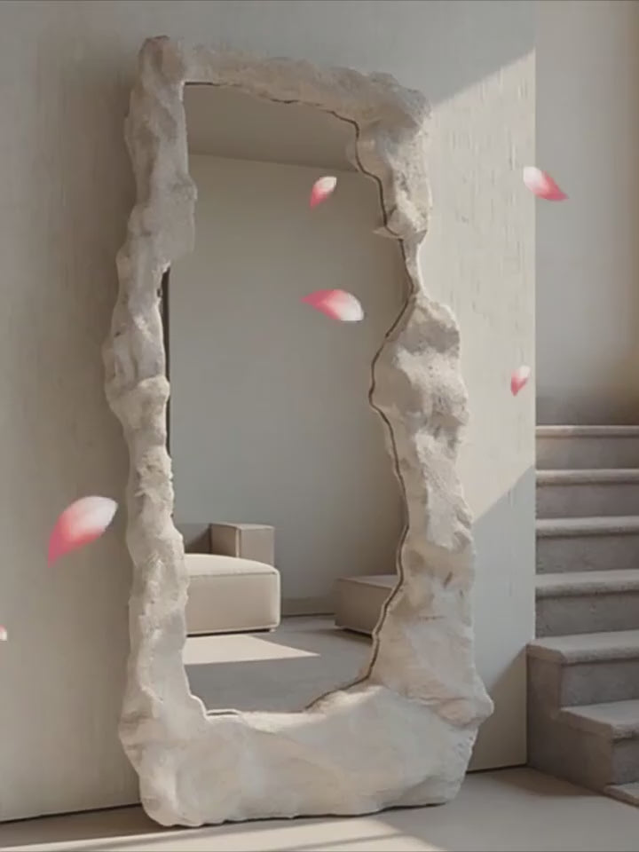 Modern Minimalist Full Length Floor Standing Mirror for Home Decor
