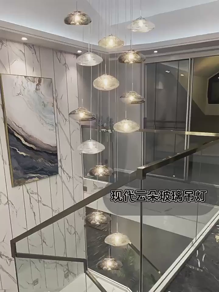 Modern 30-70 cm LED Pendant Light Dimmable CCT Kitchen Island Chandelier